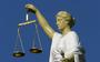 Vrouwe Justitia. 