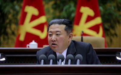 De Noord-Koreaanse leider Kim Jong Un in 2022. 
