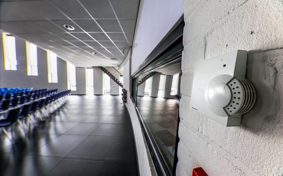 Vrijwel alle kerken pasten hun energieverbruik aan in de kerken, zoals hier in Trinitas in Heerenveen.