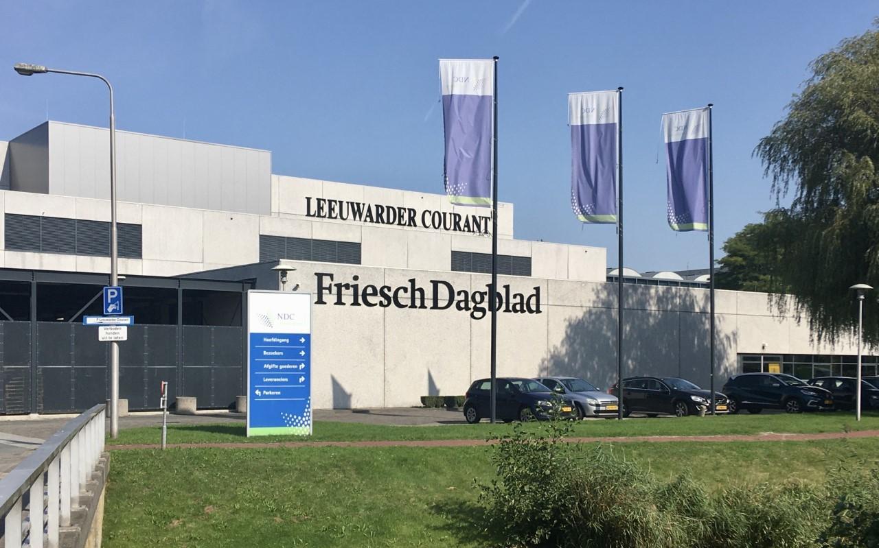 NDC Mediagroep in Leeuwarden. NDC Mediagroep in Leeuwarden.