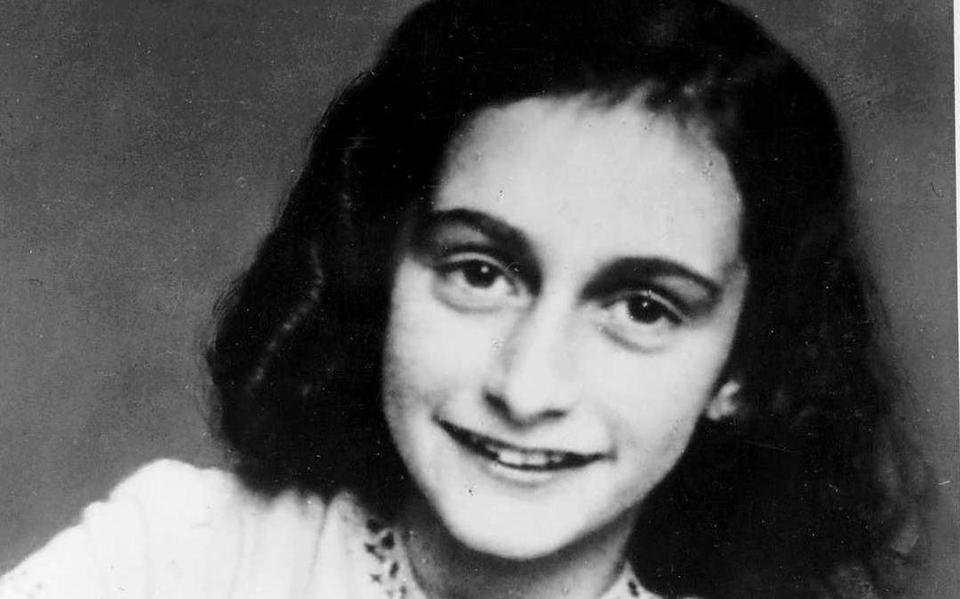 Anne Frank, op een foto uit 1940. 