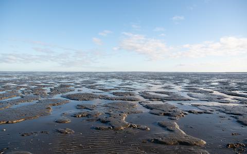 De bodem in de Waddenzee kan dalen door gaswinning.