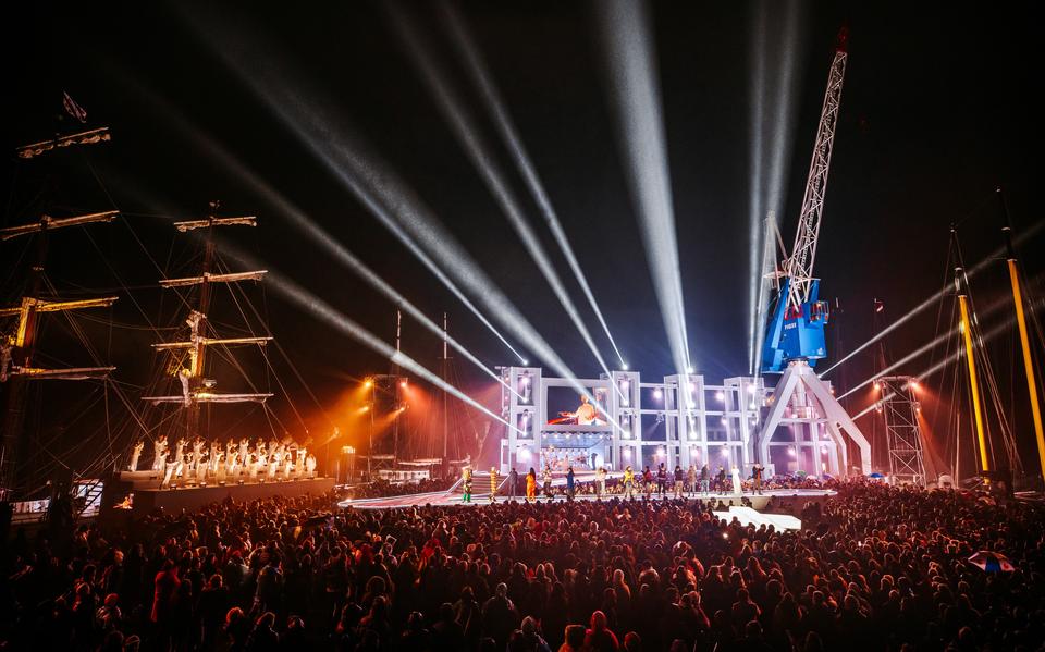 The Passion 2023 op het terrein van de Nieuwe Willemshaven. 