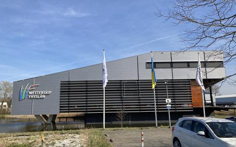 Het hoofdkantoor van Wetterskip Fryslân in Leeuwarden. 