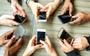 Gebruik van smartphones. 