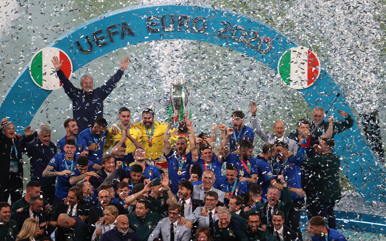 Europees kampioen Italië.