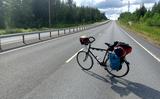 Het kan nogal rustig zijn op de weg in Finland.
