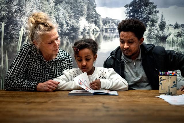 Hulp van de familie Postma uit Gorredijk doet wonderen voor Nazret en Naher Buurtgezinnen