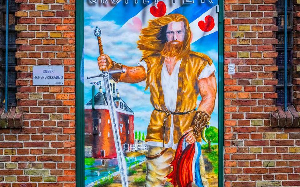 Is het gigantische zwaard van Grutte Pier van 2 meter 13 en 6,6 kilo