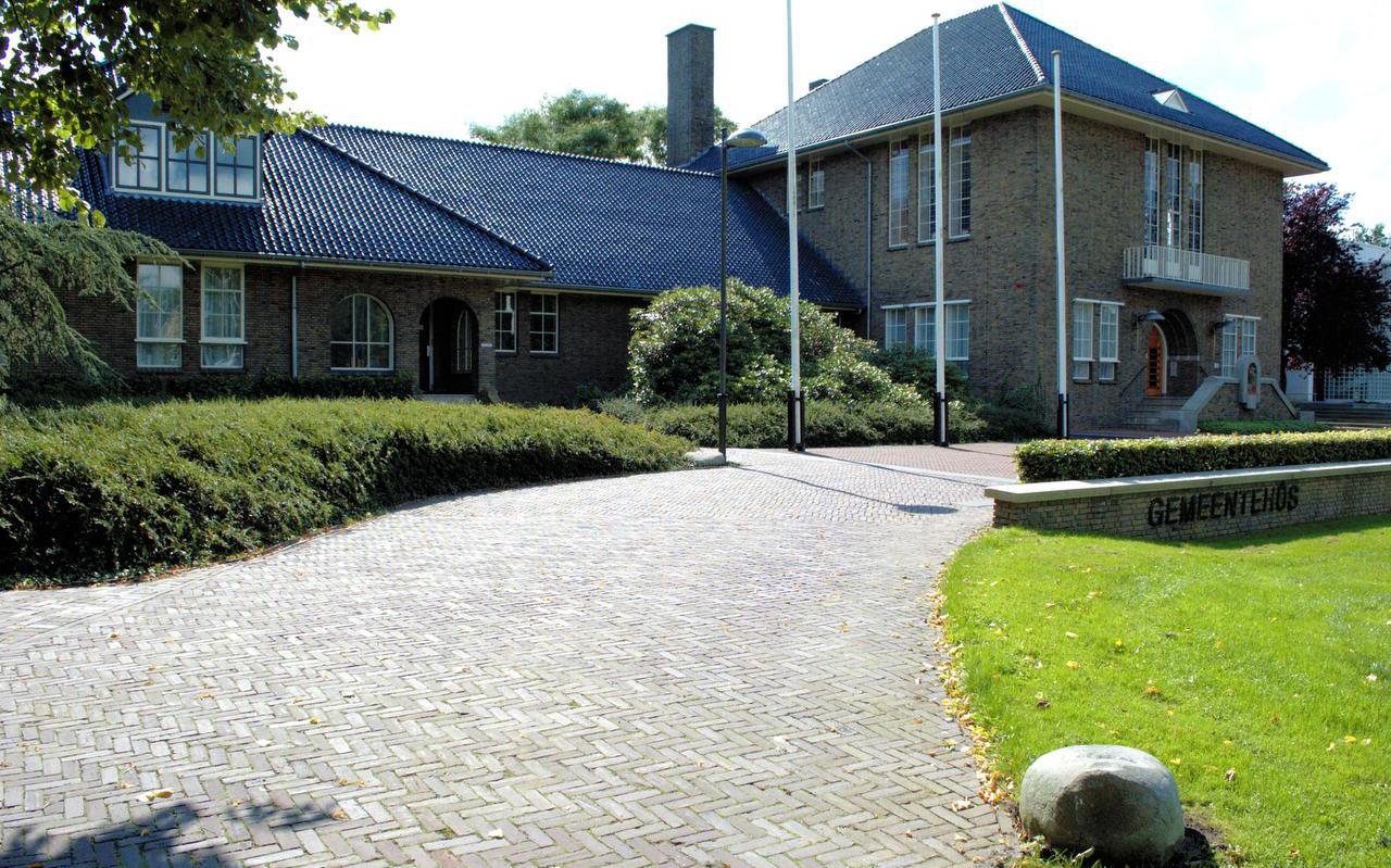 Het gemeentehuis van Tytsjerksteradiel in Burgum. 