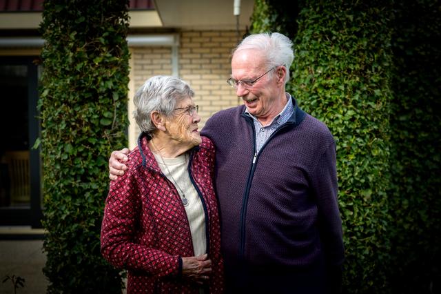 Ondanks hun verschillen weten Piet en Wokkie Spiekhout uit Drachten elkaar altijd te vinden