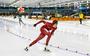 Jorien ter Mors afgelopen vrijdag tijdens de NK afstanden op het ijs van Thialf in actie tijdens de 1500 meter. 