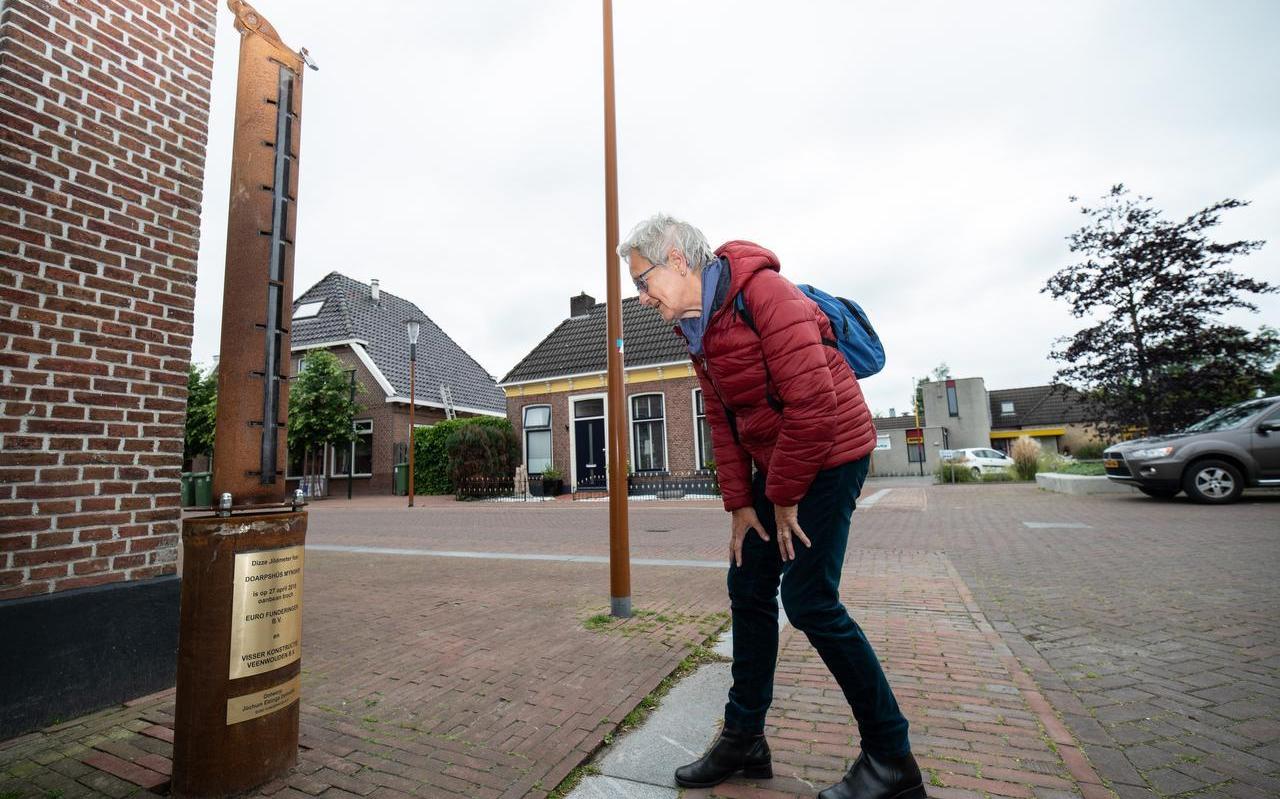 Een geldmeter in het centrum van Feanwâlden gaf in 2019 aan hoeveel geld er met hulp van inwoners is ingezameld voor De MynSkip. Een geldmeter in het centrum van Feanwâlden gaf in 2019 aan hoeveel geld er met hulp van inwoners is ingezameld voor De MynSkip.