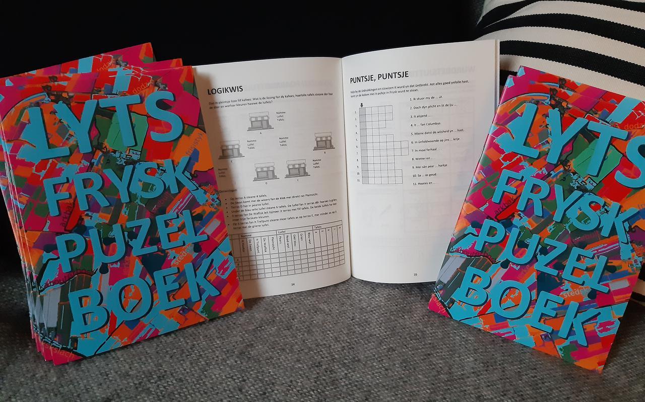 Het 'Lyts Frysk Puzelboek' van Gerbrich de Jong. Het 'Lyts Frysk Puzelboek' van Gerbrich de Jong.