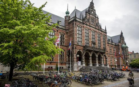 Het Academiegebouw van Rijksuniversiteit Groningen.