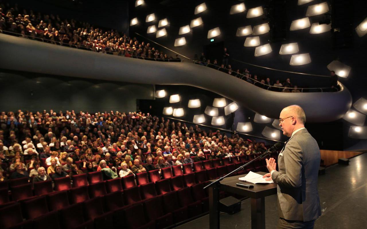 De opening van het Noordelijk Film Festival in De Harmonie in 2021.