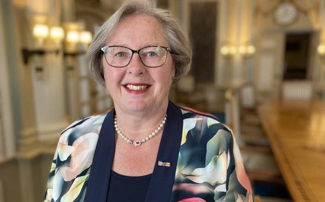 Sandra Korthuis, waarnemend burgemeester van Ooststellingwerf. Sandra Korthuis, waarnemend burgemeester van Ooststellingwerf.