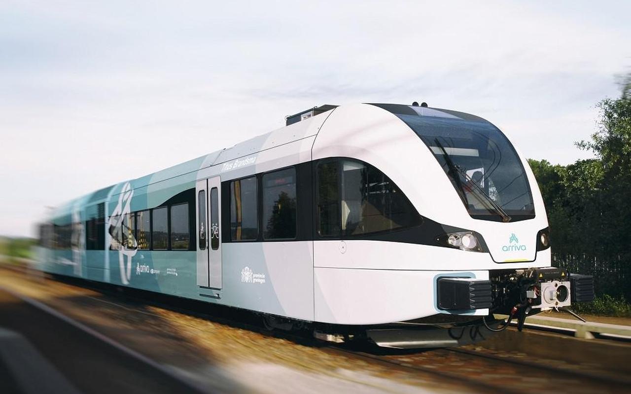Een Arrivatrein. Een Arrivatrein.