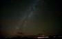 De Melkweg gezien vanaf Schiermonnikoog, op een eerdere onbewolkte dag. 
