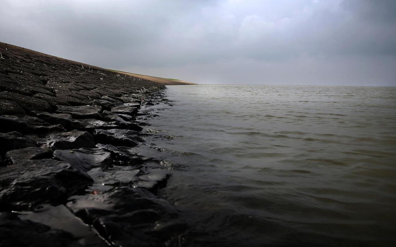 De Waddenzee bij Ternaard, waar de NAM gas wil winnen. De Waddenzee bij Ternaard, waar de NAM gas wil winnen.