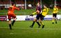 Spelmoment uit het duel in de districtsbekertoernooi in de tweede ronde van twee jaar geleden tussen ONT en Terschelling; eindstand: 4-1. 