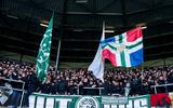 FC Groningen-supporters in het Abe Lenstrastadion in april vorig jaar.
