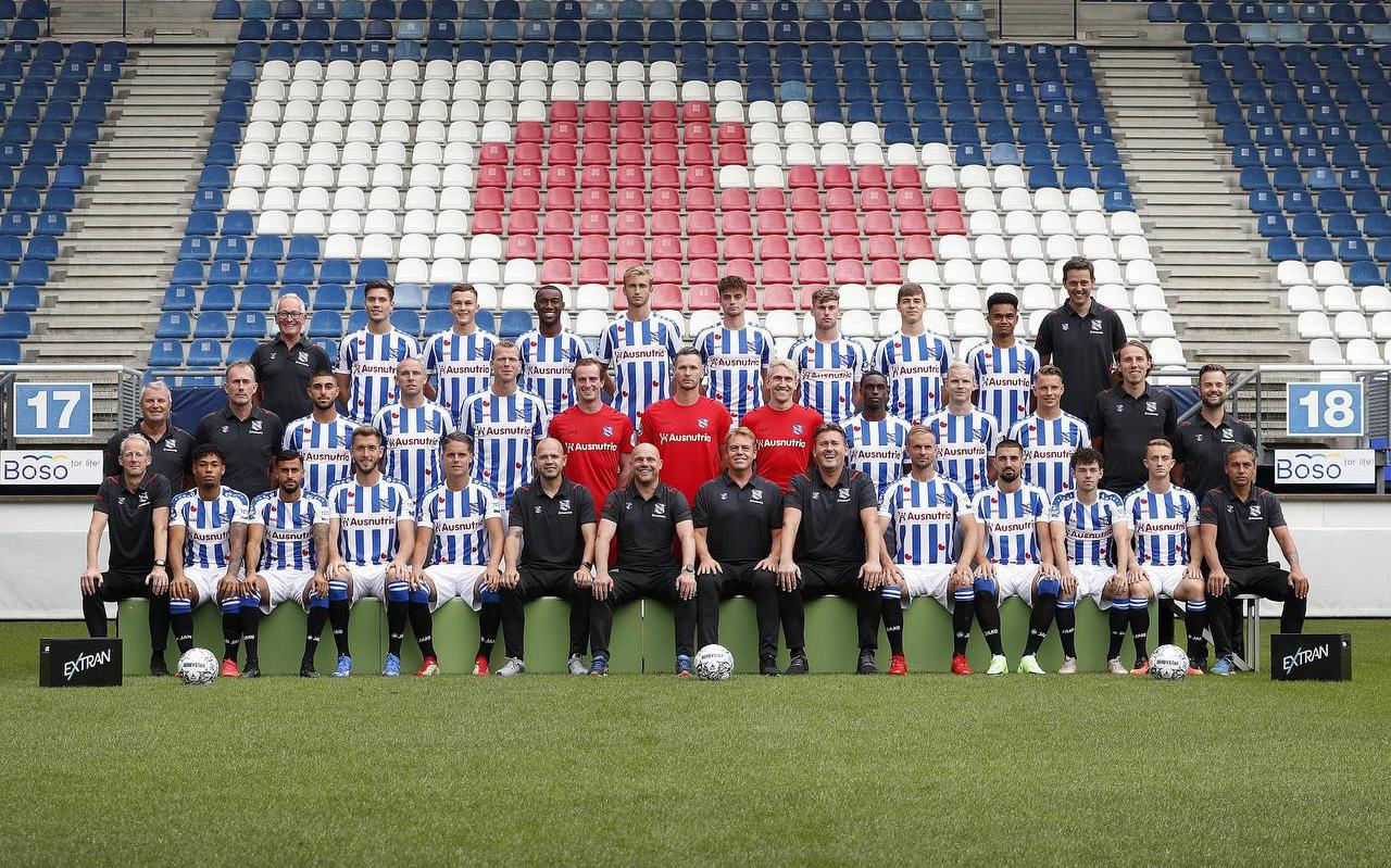 De selectie van sc Heerenveen voor het seizoen 2021-2022, zoals die er op 27 juli uitzag. De selectie van sc Heerenveen voor het seizoen 2021-2022, zoals die er op 27 juli uitzag.