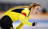 Antoinette de Jong na de 1500 meter.